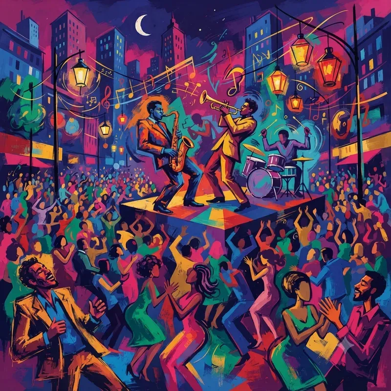 Colorful Expressionist Graphic Posters