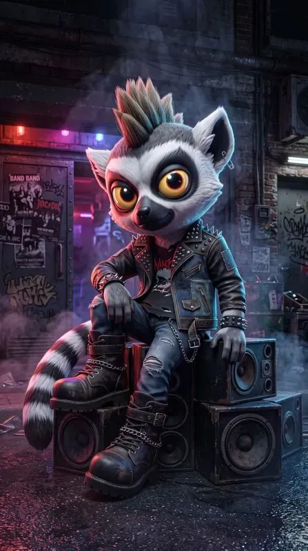 Edgy Urban Vinyl Toy Street Art Designer