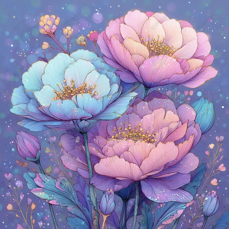 Pastel Dreamcore Portrait Art