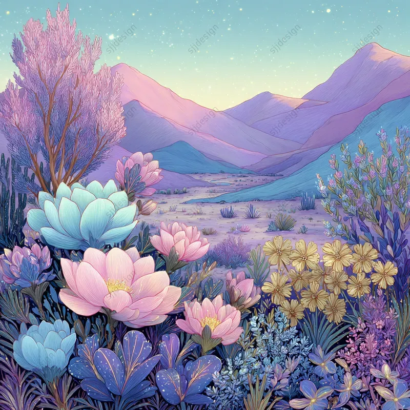 Pastel Dreamcore Portrait Art