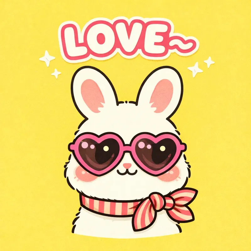 Kawaii Bigeye Pet Stickers