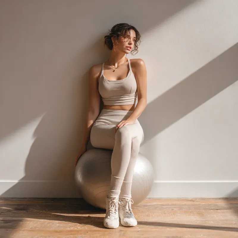 Minimal Pilates Studio Wellness Vibes