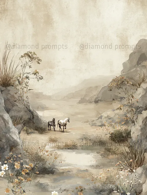 Painted Sanctuary Scenes