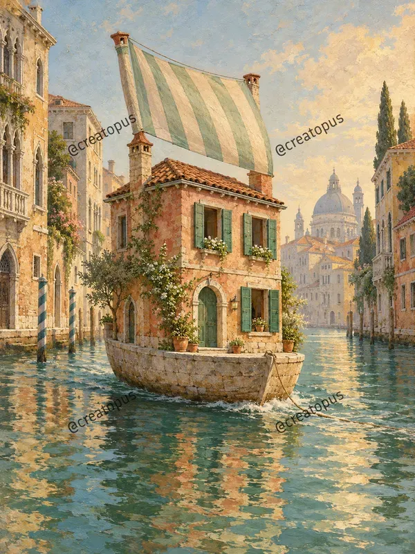 Surreal Travel Dreamscape Art Prints