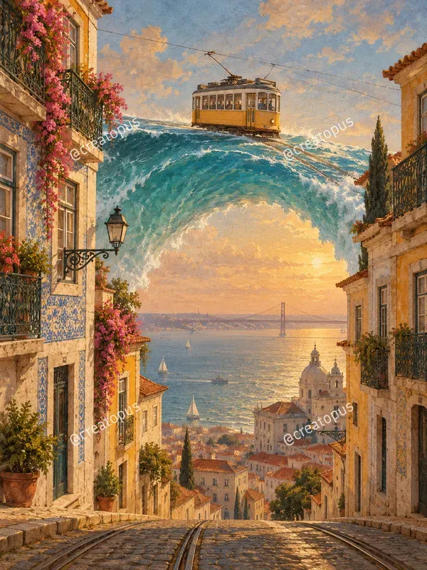 Surreal Travel Dreamscape Art Prints