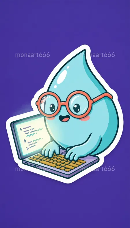 Startup Mascot Diecut Stickers