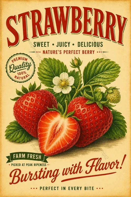 Vintage Produce Posters