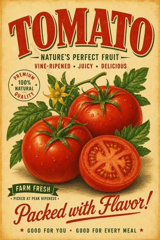 Vintage Produce Posters