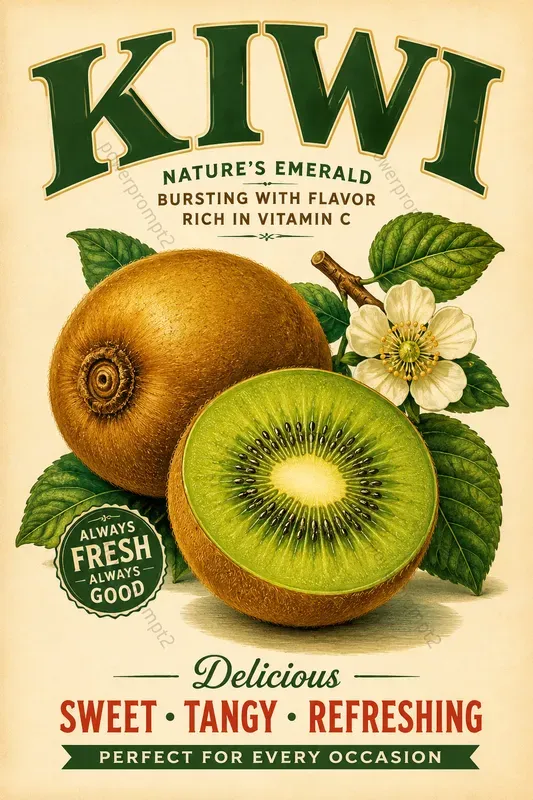 Vintage Produce Posters