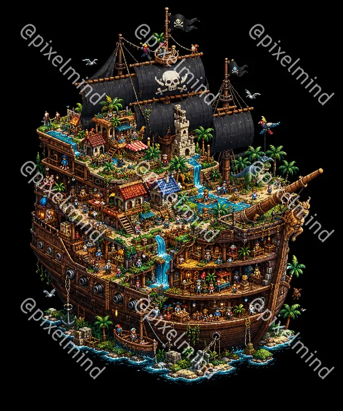 Pixel World Tshirt Creators