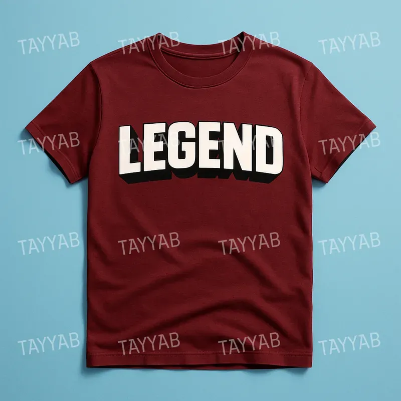 Bold 3D Typography Tshirt Mockups