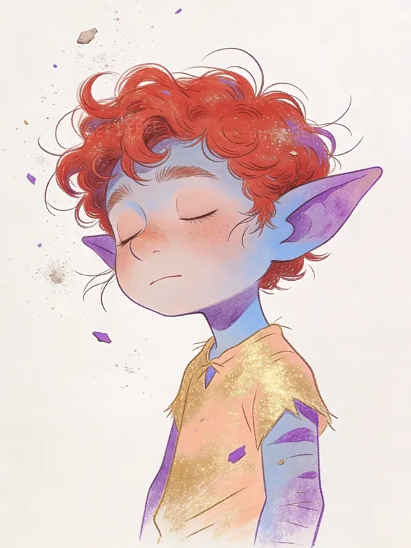 Messy Hair Aesthetic Characters