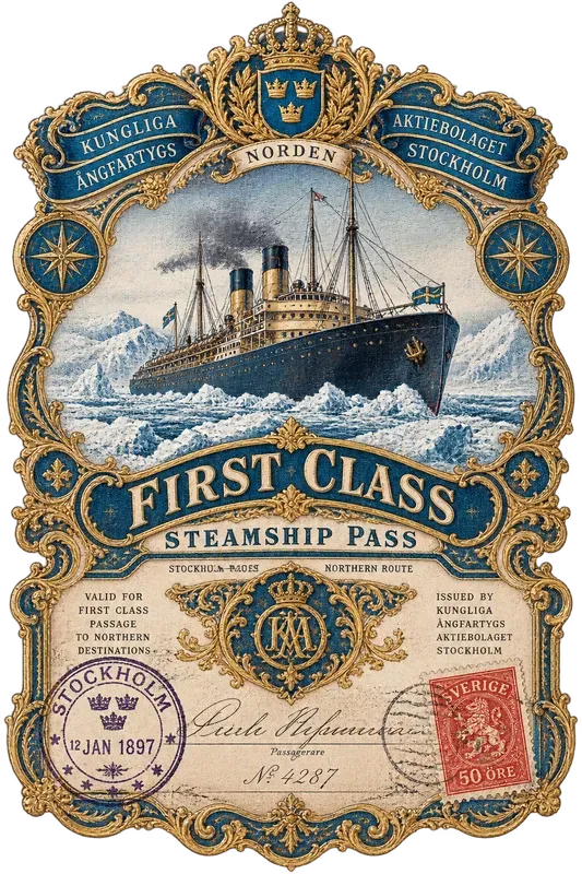 Vintage Winter Travel Ephemera Kits