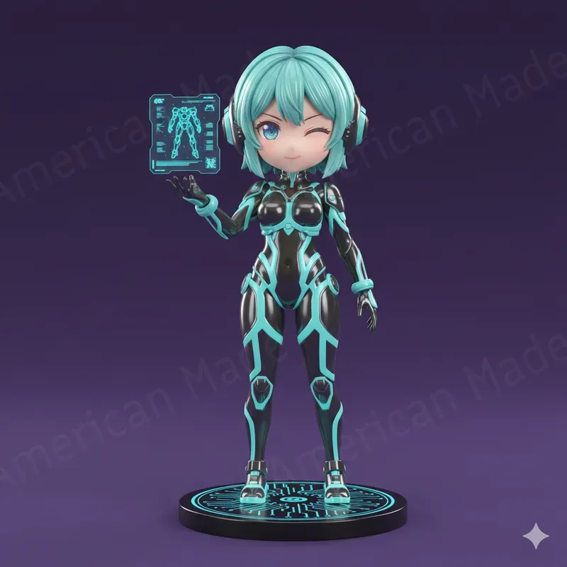 3D Anime Vinyl Collectibles