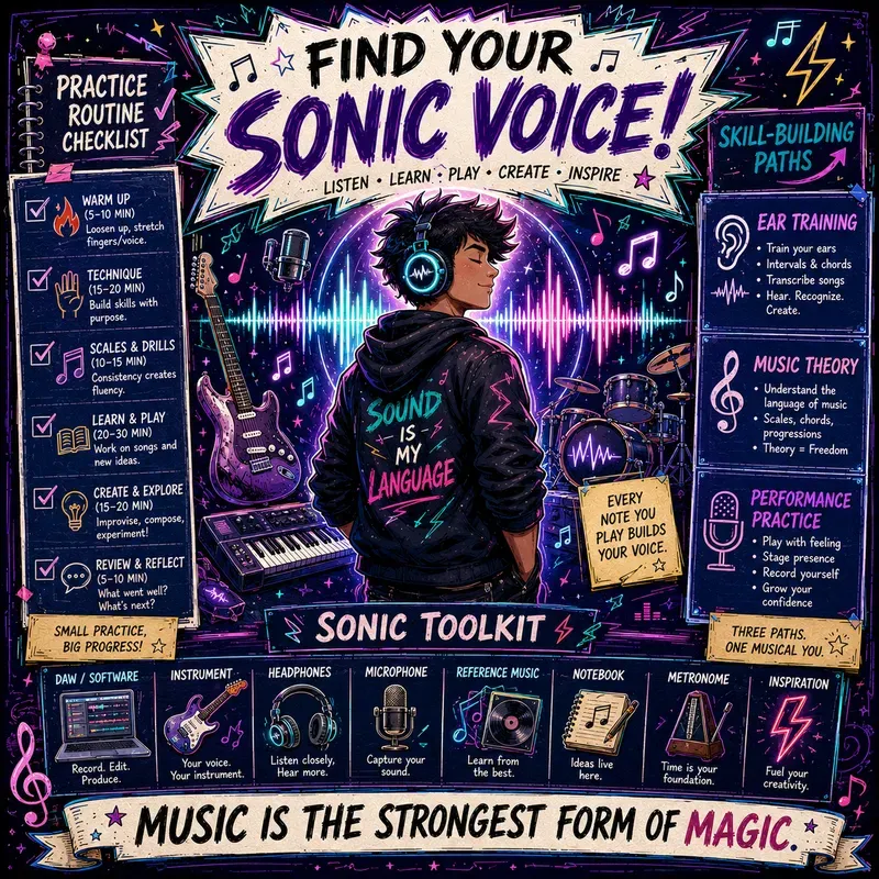 Whimsical Sketchnote Character Posters