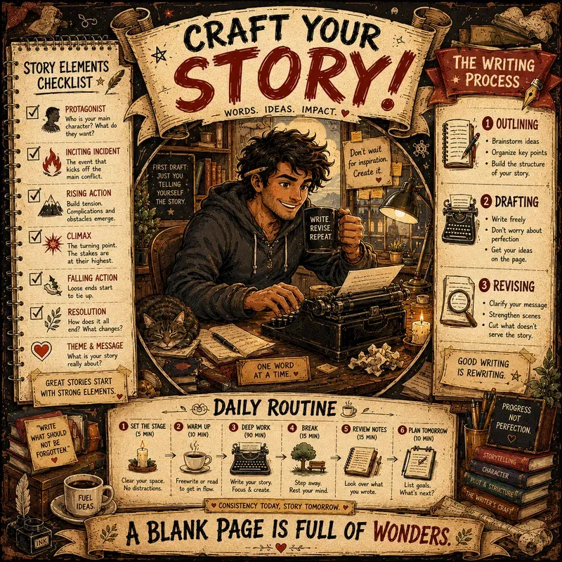 Whimsical Sketchnote Character Posters