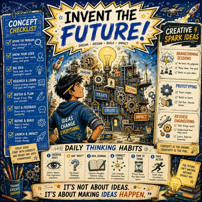 Whimsical Sketchnote Character Posters