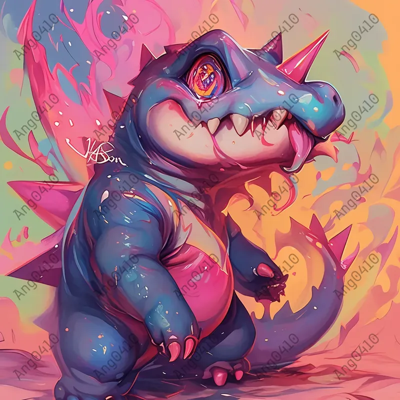 Pokemon Dynamic Fantasy Art