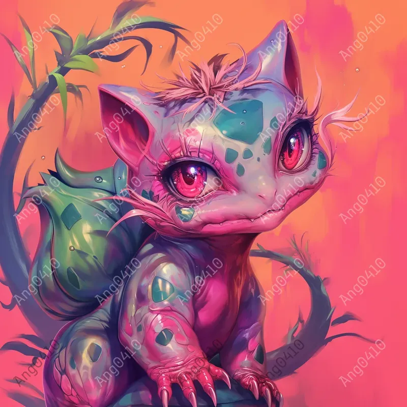 Pokemon Dynamic Fantasy Art