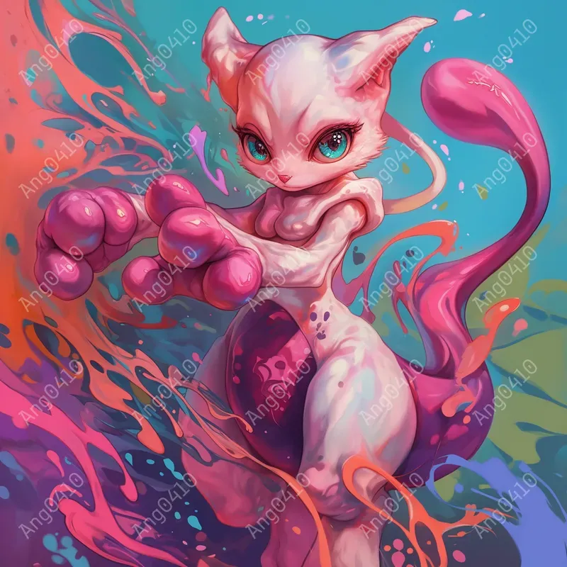 Pokemon Dynamic Fantasy Art