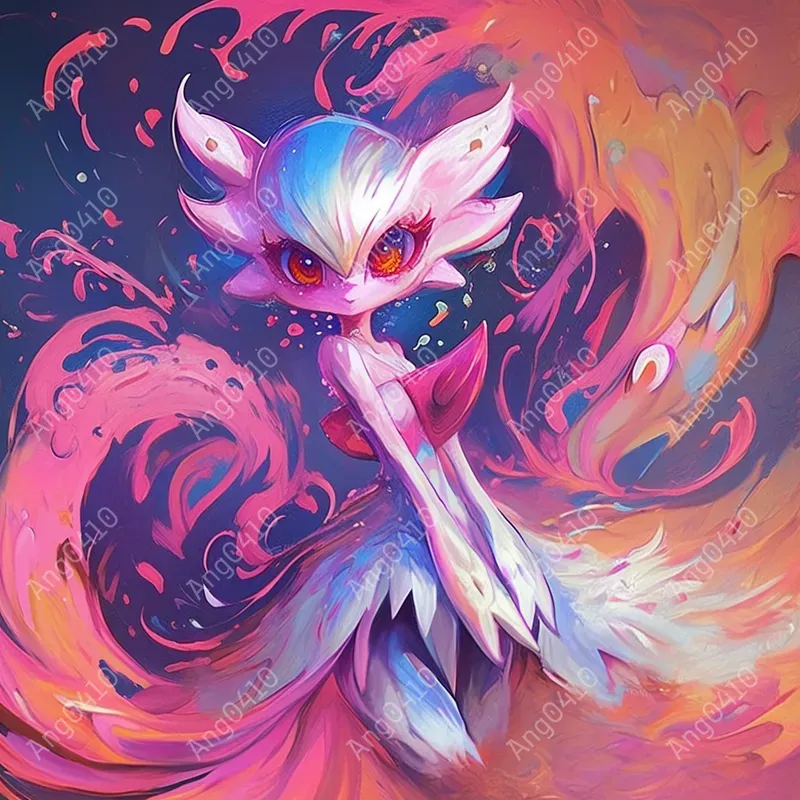 Pokemon Dynamic Fantasy Art