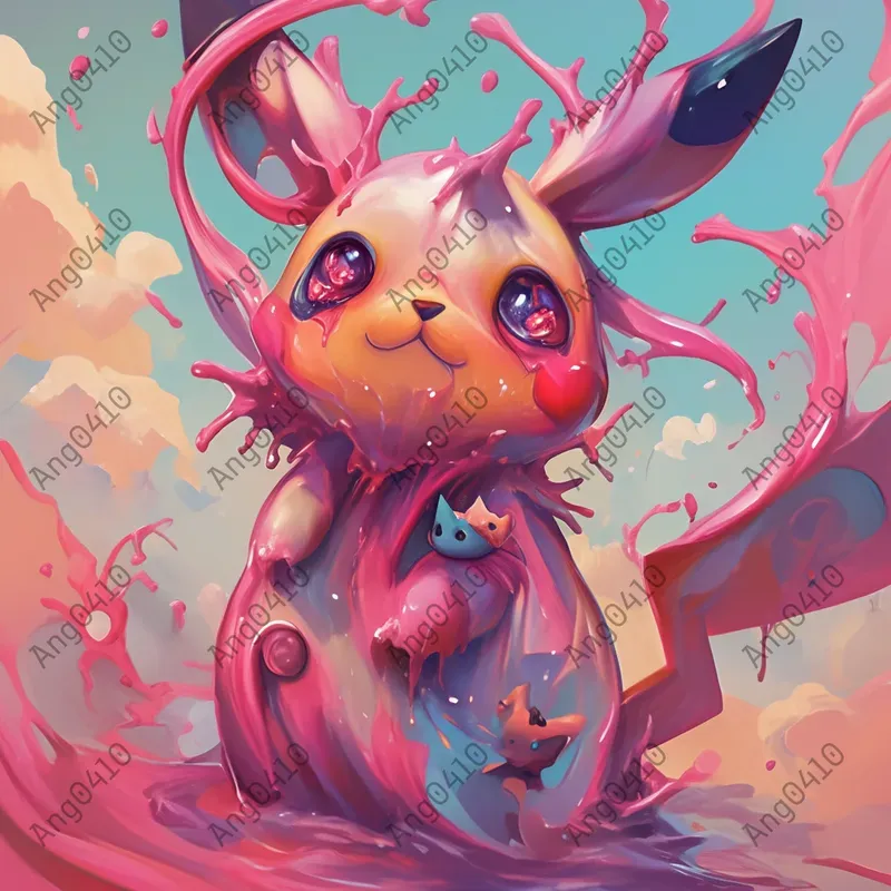 Pokemon Dynamic Fantasy Art