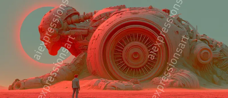 Cinematic Scifi Concept Art