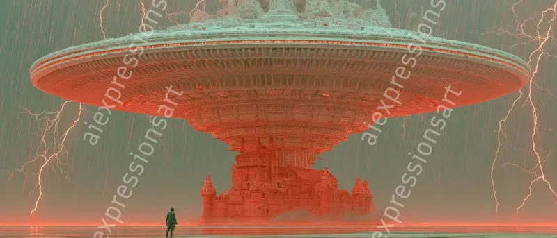 Cinematic Scifi Concept Art