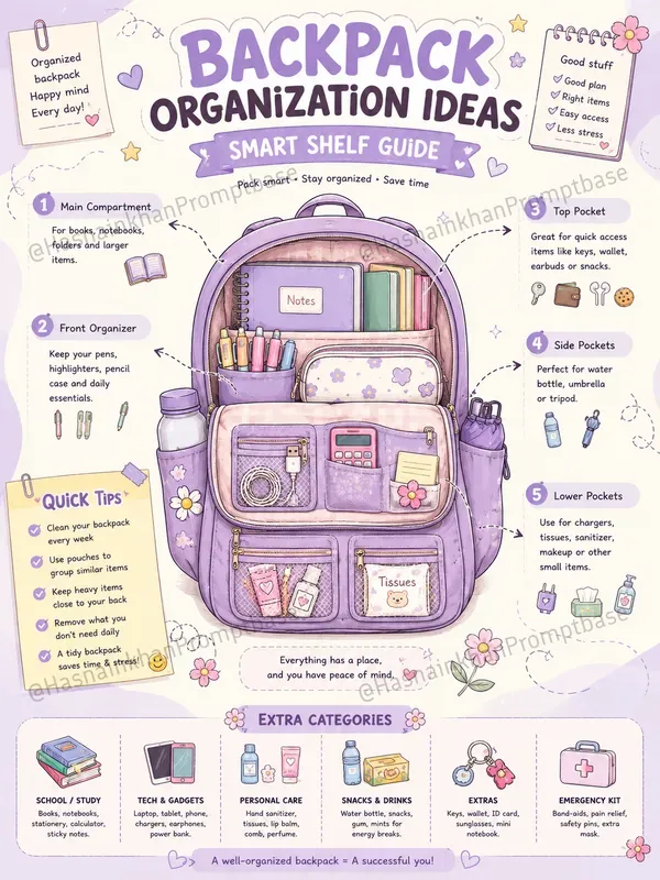 Pastel Visual Organization Infographics