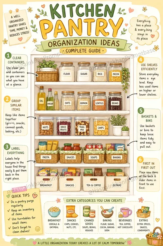 Pastel Visual Organization Infographics