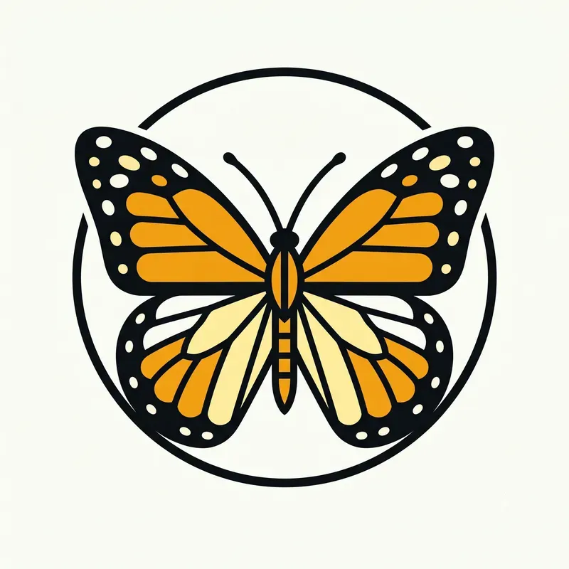 Modern Butterfly Emblems
