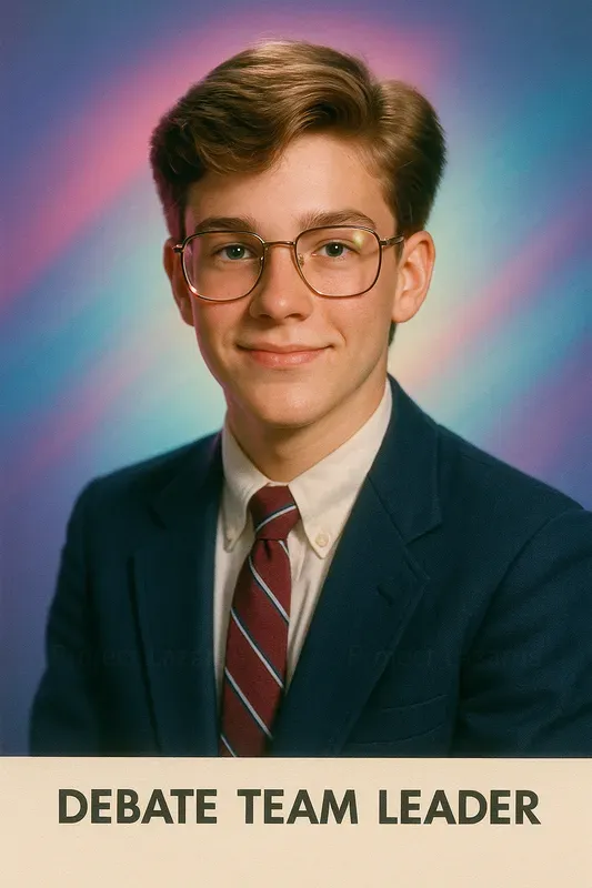 90s Yearbook Glam  Portraits