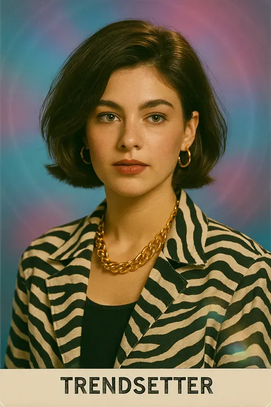 90s Yearbook Glam  Portraits