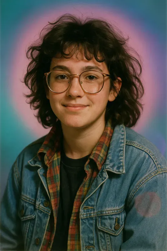 90s Yearbook Glam  Portraits