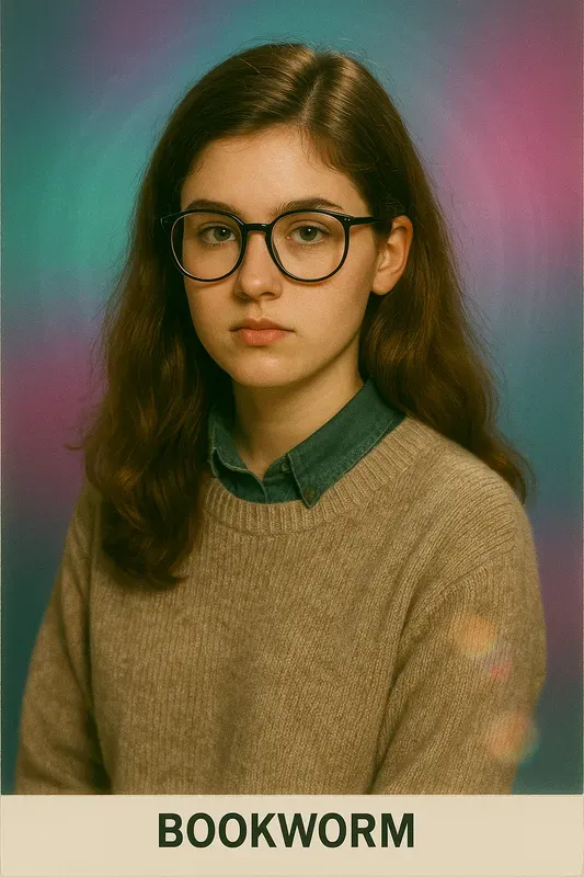 90s Yearbook Glam  Portraits
