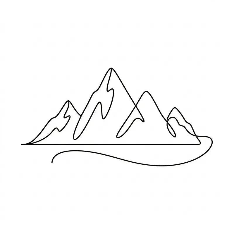 Minimalist Single Line Vector Prints