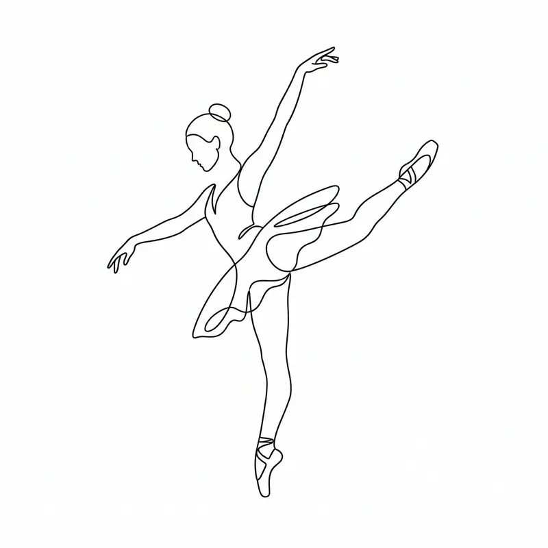 Minimalist Single Line Vector Prints