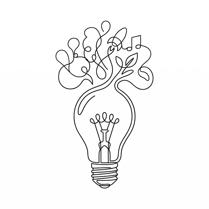 Minimalist Single Line Vector Prints