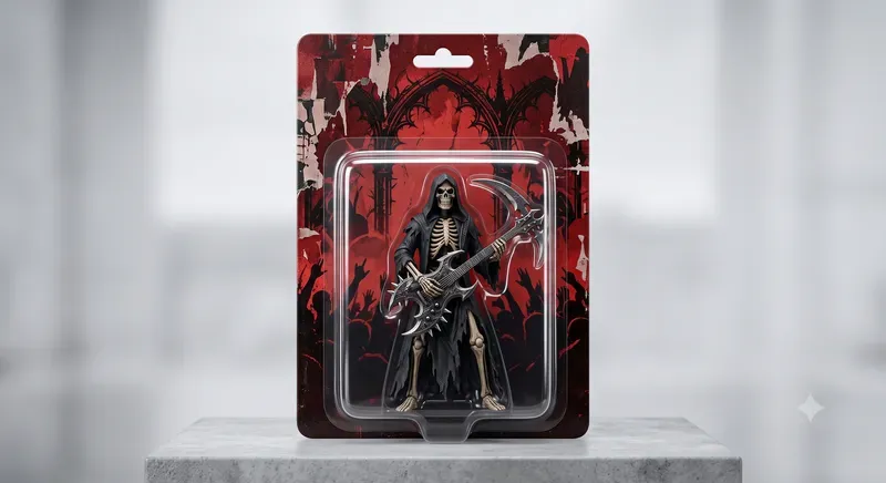 Retro Action Figure Packagings