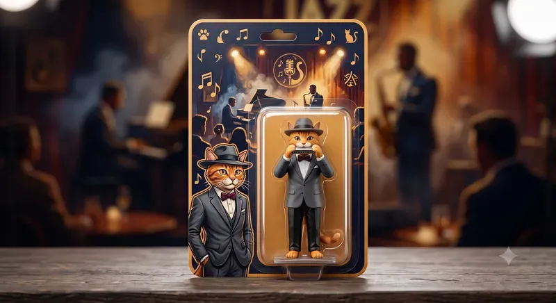 Retro Action Figure Packagings