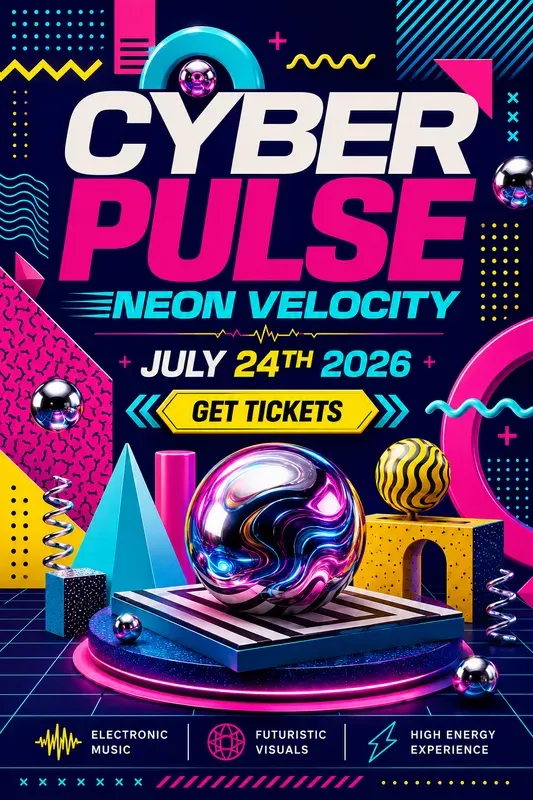 Modern Event Flyer Design Assets