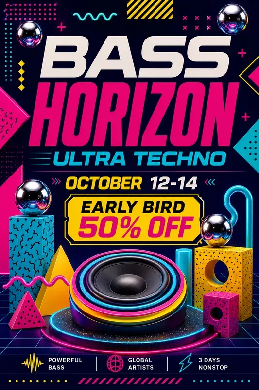 Modern Event Flyer Design Assets