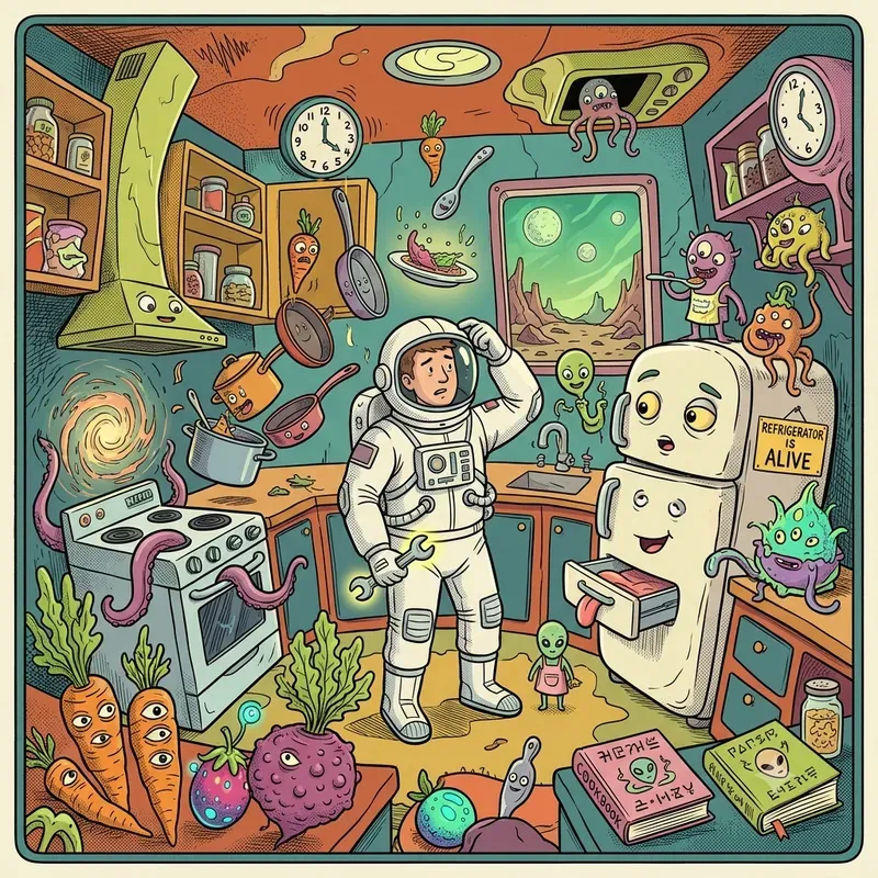 Weird Quirky Illustrations