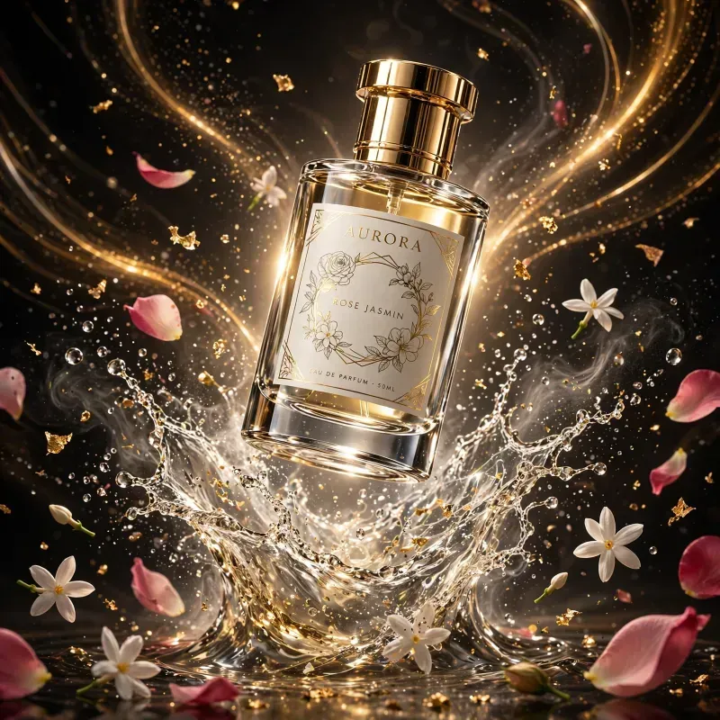 Luxury Floating Product Splashes
