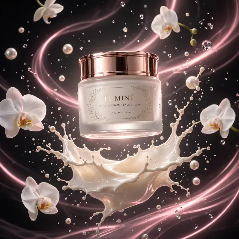 Luxury Floating Product Splashes