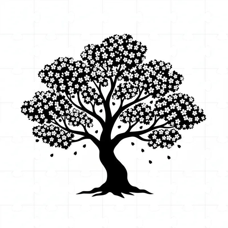 Crisp Black Vector Silhouettes