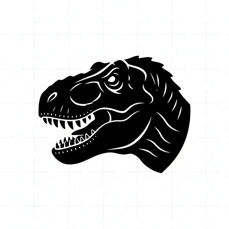 Crisp Black Vector Silhouettes
