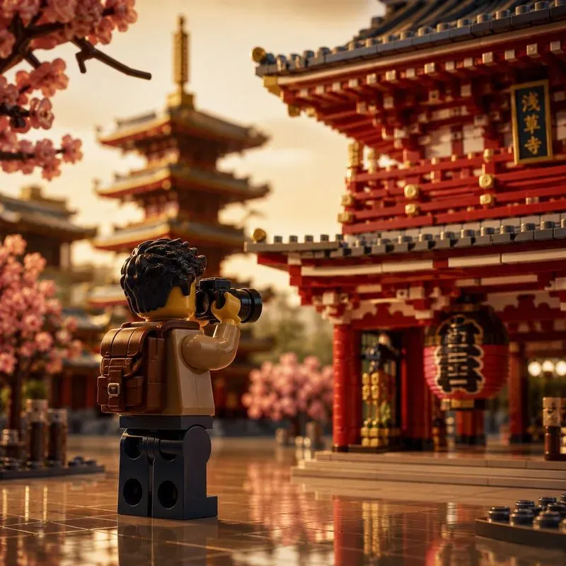 Lego Museum Culture Scenes