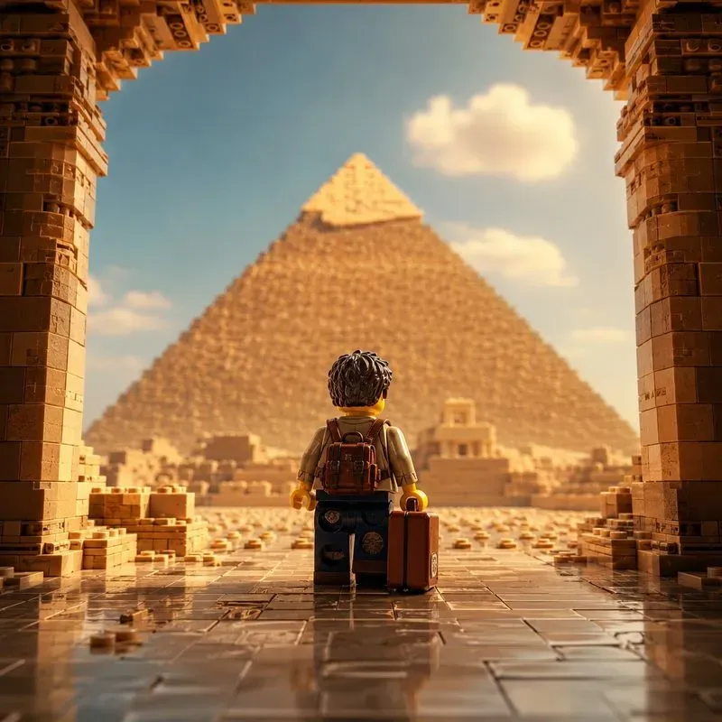Lego Museum Culture Scenes