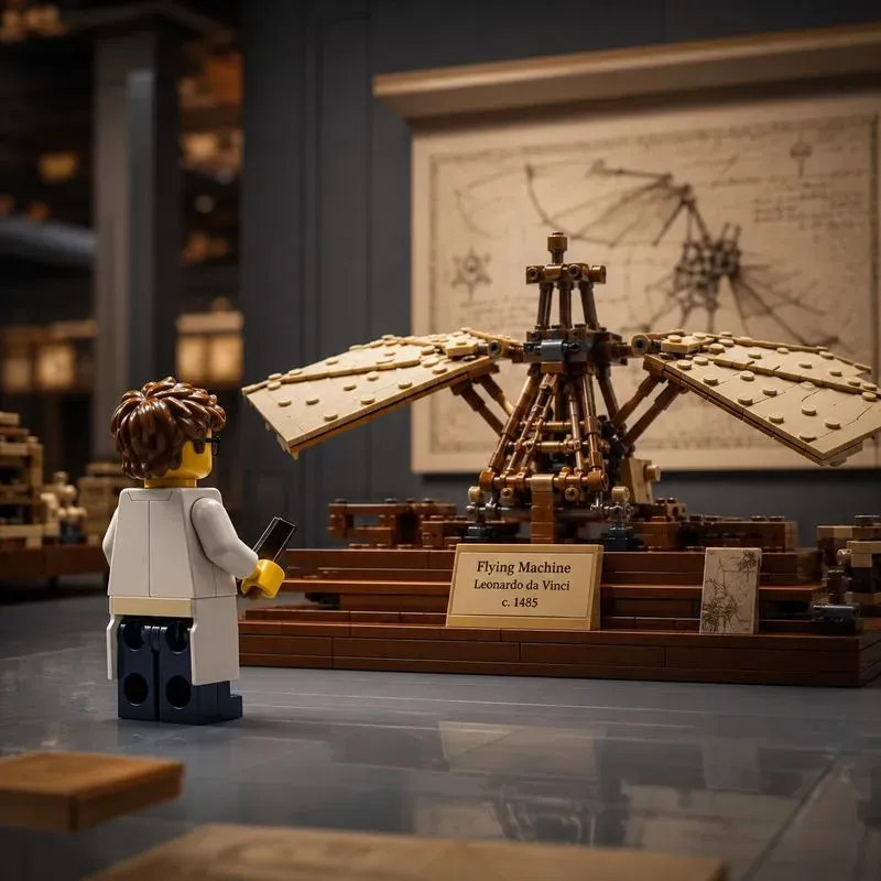 Lego Museum Culture Scenes